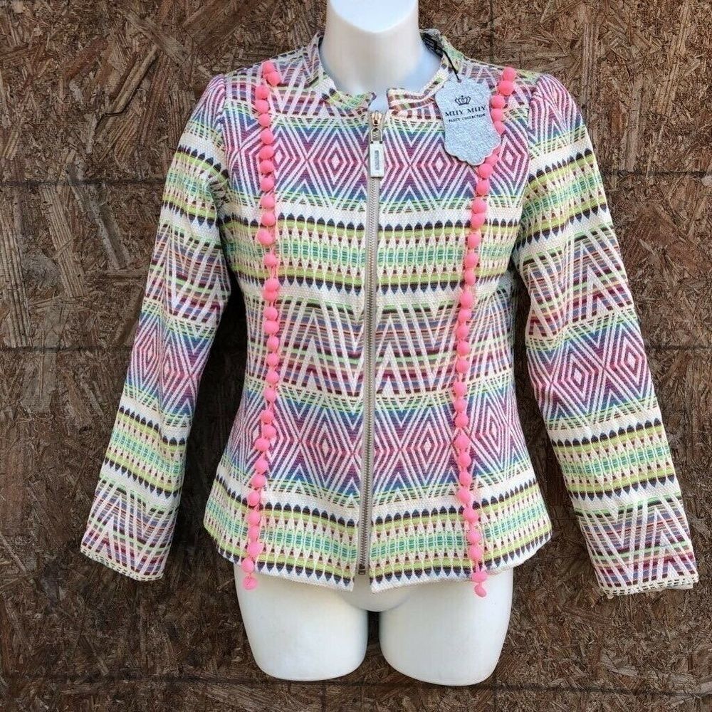 Muy Muy Fancy Collection Jacket Pom Pom Small